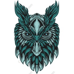 Majestic Owl Head