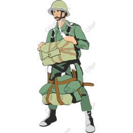 Military Soldier in
