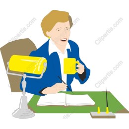 Professional Woman at Desk