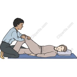 Professional of Physical Therapy Session