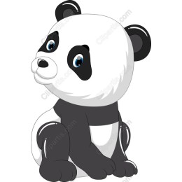 Charming Cartoon Panda