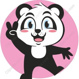 Cheerful Panda