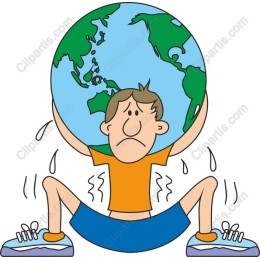 Weight of the World Cartoon