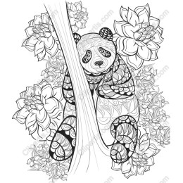 Floral Panda