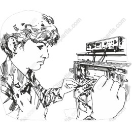 Technician at Work
