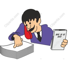 Ambitious Businessman on the Phone