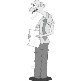 Eccentric Office Worker
