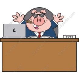 Corporate Pig Boss