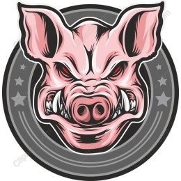 Fierce Pig Head