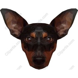 Polygonal Dog Head