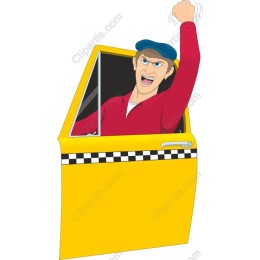 Expressive Animated Taxi Driver