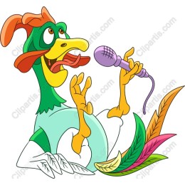 Cheerful Singing Chicken