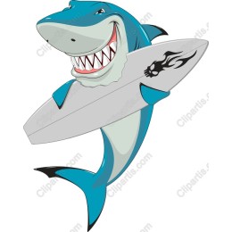 Surfing Shark