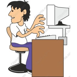 Animated Office Worker