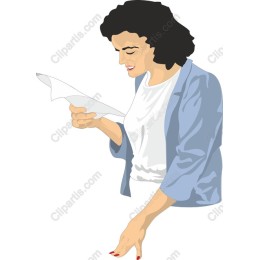 Thoughtful Woman in Blazer