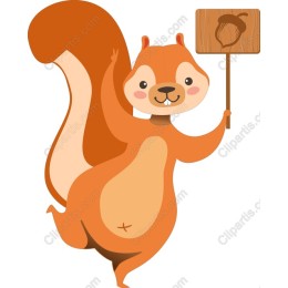 Cartoon Squirrel