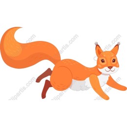 Vibrant Playful Fox