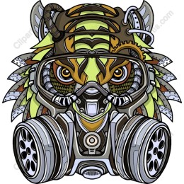 Steampunk Tiger Mask