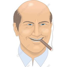 Charming Character with Cigar