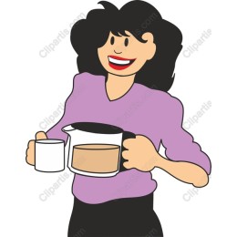 Cheerful Coffee Barista