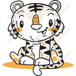 Playful Tiger Cub