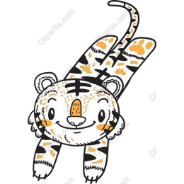Cartoon Tiger