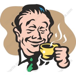 Joyful Coffee Enthusiast