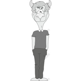 Playful Mischief Maker Character