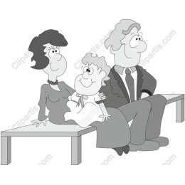 Cheerful Family