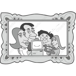 Nostalgic Family Portrait