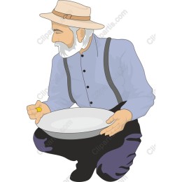 Vintage Gold Prospector