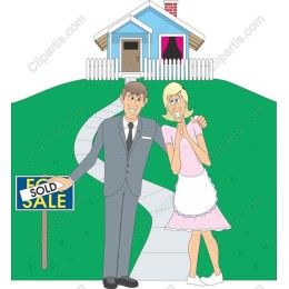 Joyful Home Sale Celebration