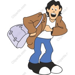 Cheerful Casual Character