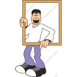Cheerful Frame Holder