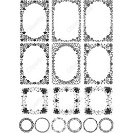Floral Frame Set