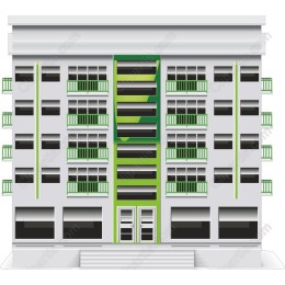 Modern Apartment Building