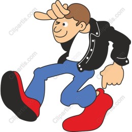 Playful Retro Character