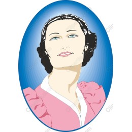 Elegant Vintage Woman