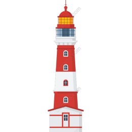 Classic Nautical Lighthouse