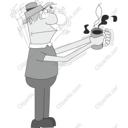 Whimsical Coffee Lover