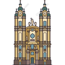 Majestic Church Facade