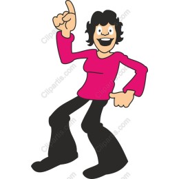 Joyful Cartoon Dancer