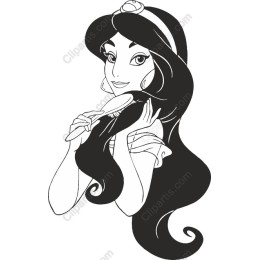 Whimsical Hair-Brushing Character