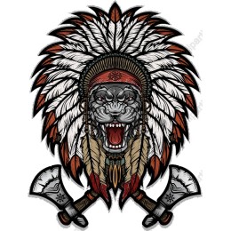 Tribal Lion Headdress