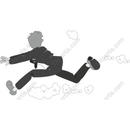 Dynamic Man in Action