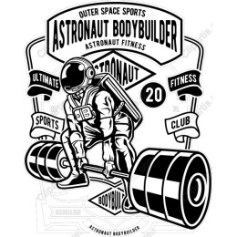 Astronaut Bodybuilder