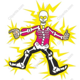 Electric Salsa Skeleton