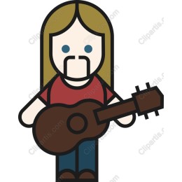 Charming Guitar Player
