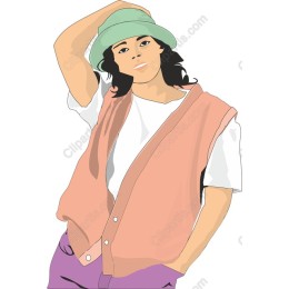 Trendy Young Person