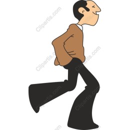 Charming Walking Man